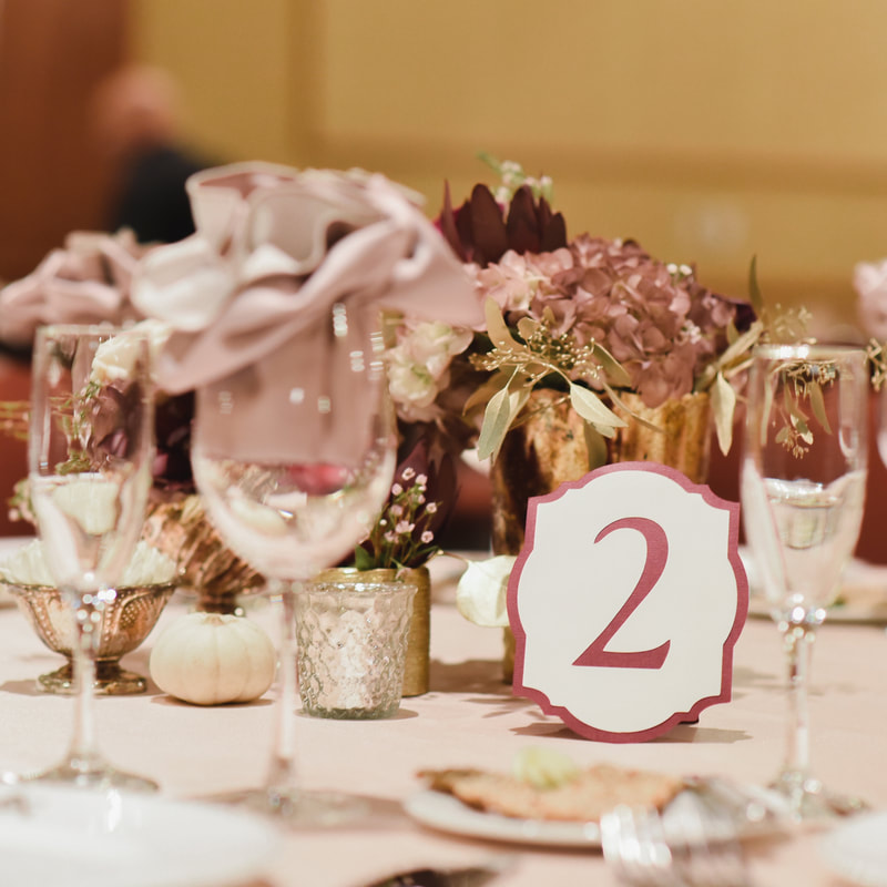 table numbers, reception decor, detail photos, denver wedding planner, colorado wedding inspiration, denver athletic club weddings, sweetly paired wedding planning