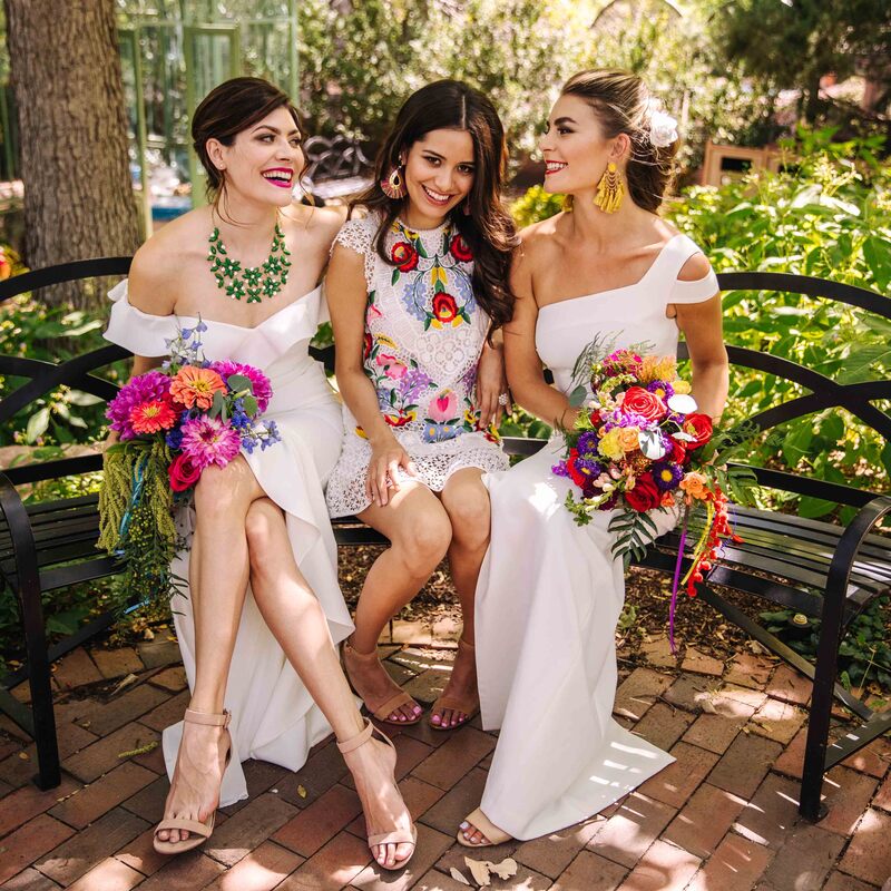 lgbtq wedding planner, denver botanic gardens wedding, lesbian wedding, rainbow fiesta wedding