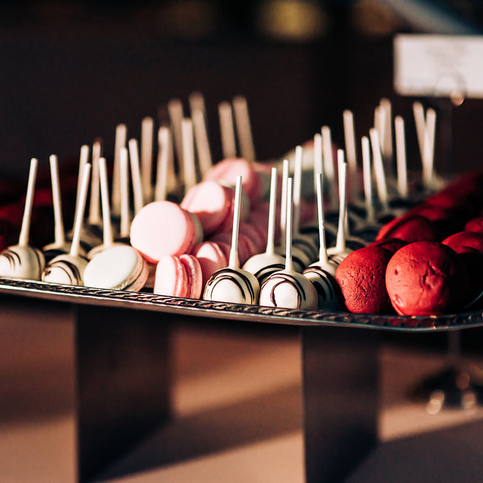 cake pops and french macarons, dessert display, detail photos, reception details, denver wedding planner, colorado wedding inspiration, denver museum of nature and science weddings, sweetly paired wedding planning