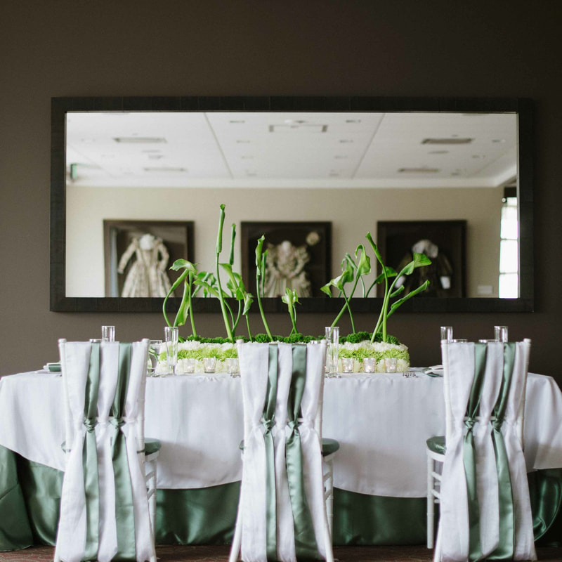 modern denver wedding, colorado wedding planner, green and white wedding, modern denver wedding planner 
