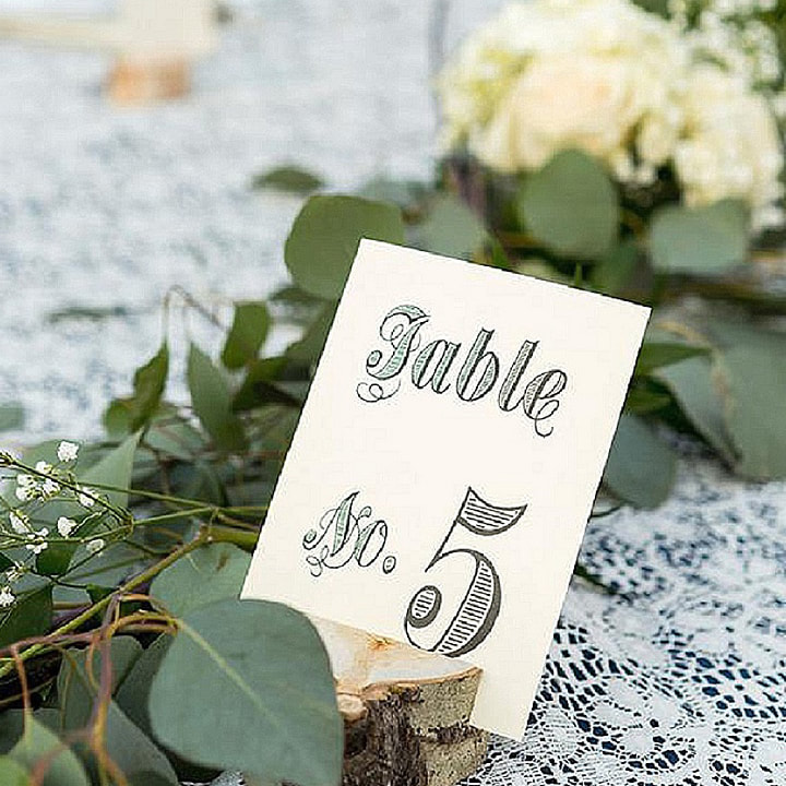 Reception decor, detail photos, place setting, table numbers, mismatched vintage china, denver wedding planner, colorado wedding inspiration, sweetly paired wedding planning, willow ridge manor wedding, lace table runner