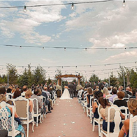 outdoor Ceremony site, real weddings at willow ridge manor, colorado wedding inspiration, sweetly paired denver wedding planner, destination wedding planning